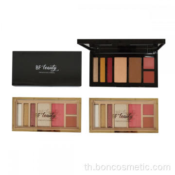 OEM ที่กำหนดเองกดผง palette อายแชโดว์บลัชออผง